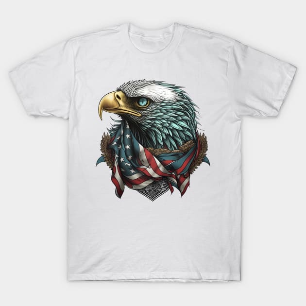 american eagle T-Shirt by Satic